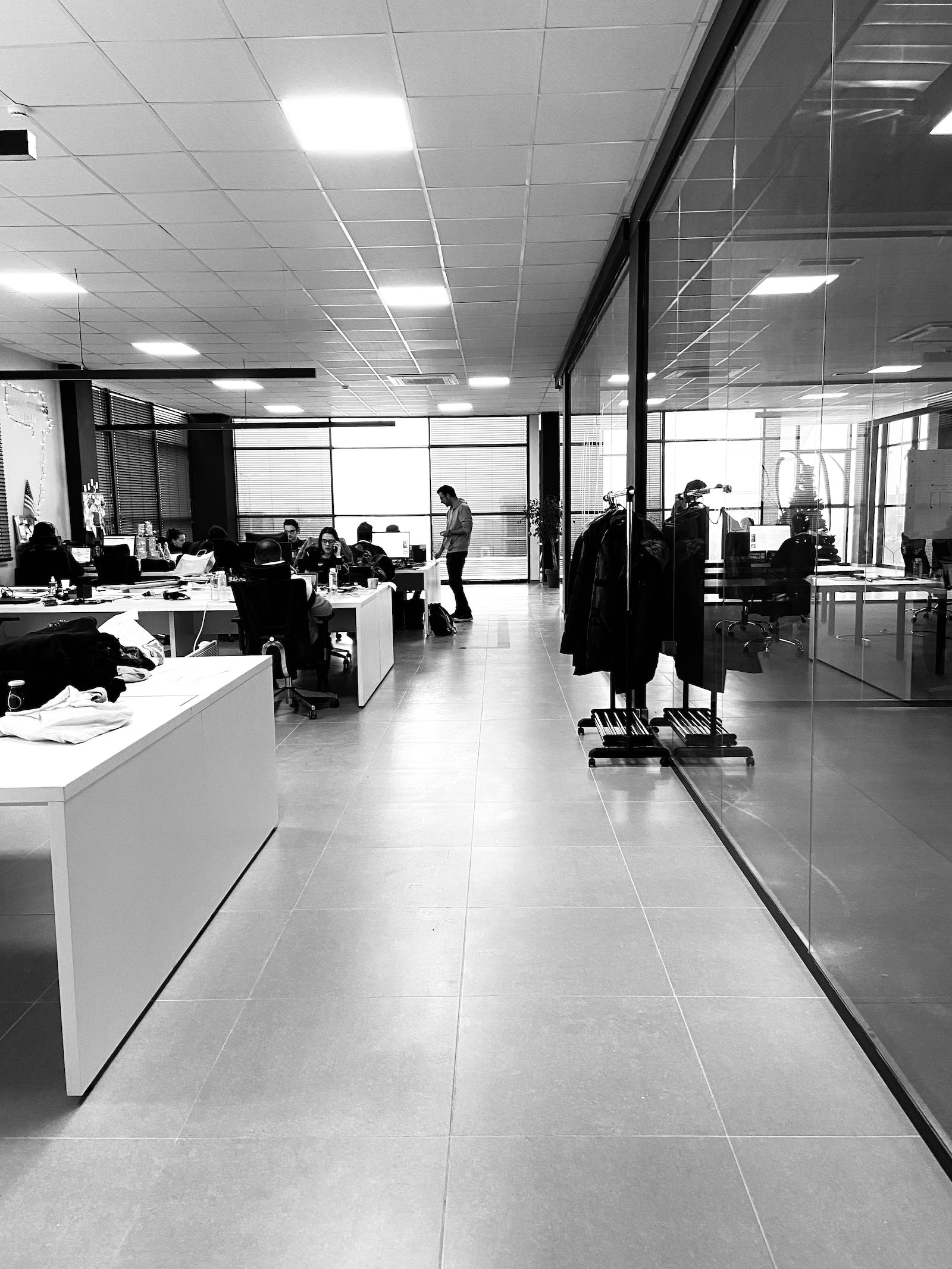 corporate image of workers